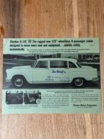 Checker A-11E brochure sheet, Ophalen of Verzenden, Zo goed als nieuw, Overige merken