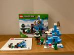 LEGO Minecraft De Ijsbergtoppen Bouwspeelgoed - 21243, Ophalen of Verzenden, Zo goed als nieuw, Complete set, Lego