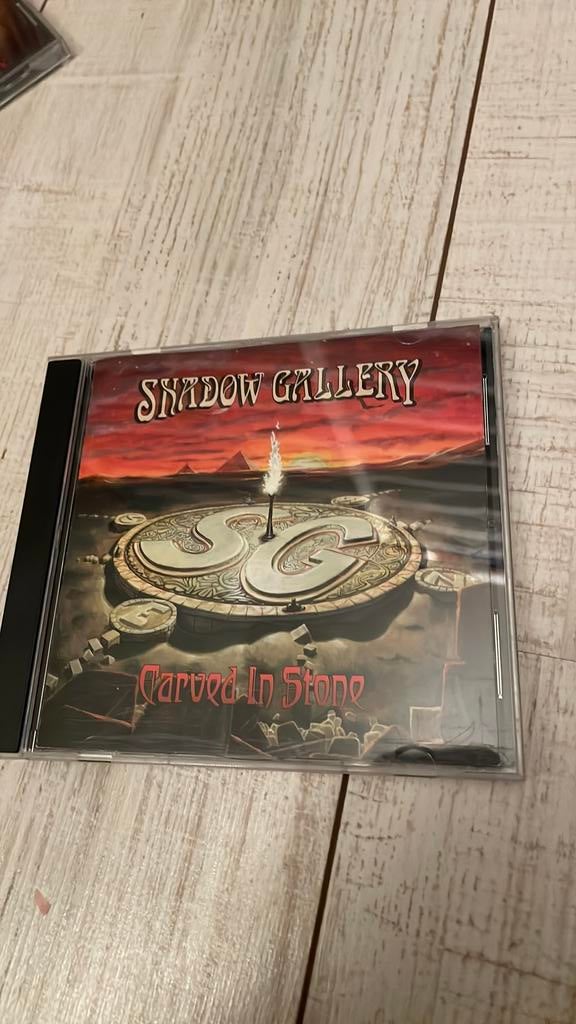 Shadow Gallery - carved in stone, Ophalen of Verzenden, Gebruikt