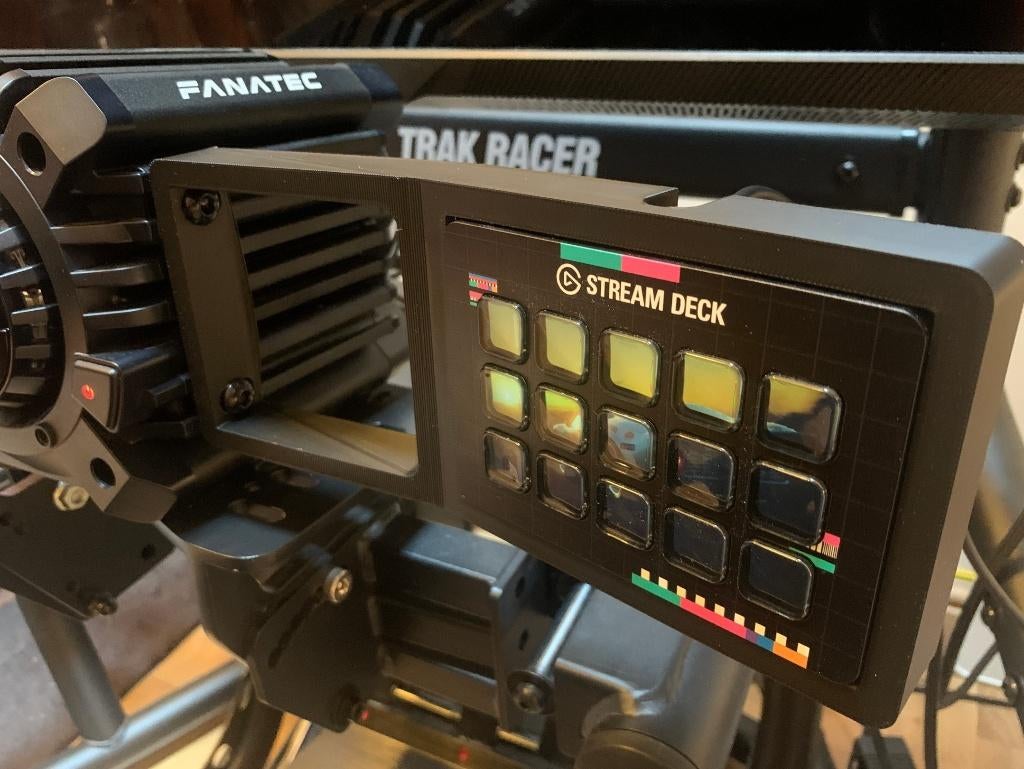 Streamdeck MK1 houder voor Fanatec / Extrusieprofiel | 15, Computers en Software, Ophalen of Verzenden, Nieuw, Fanatec