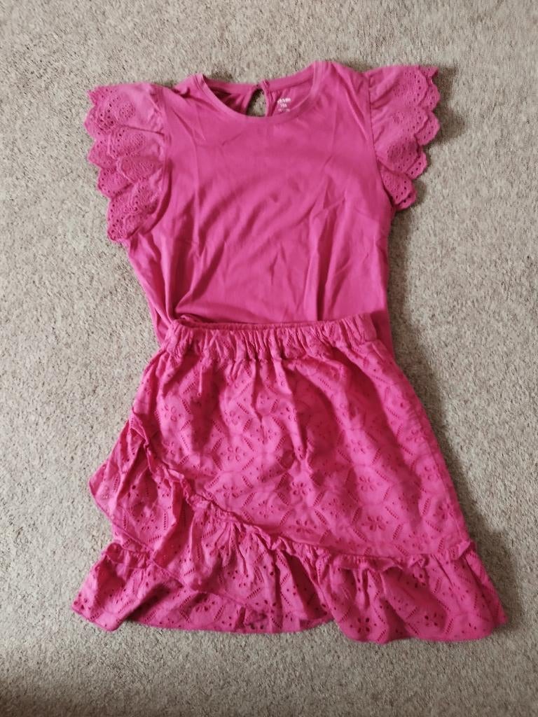 Leuk setje mt 146, Kinderen en Baby's, Kinderkleding | Maat 146, Ophalen, Zo goed als nieuw, Meisje