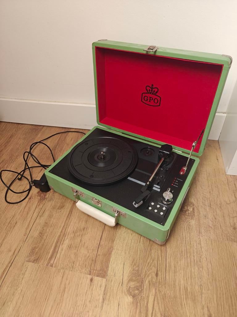GPO platenspeler in koffer, Ophalen