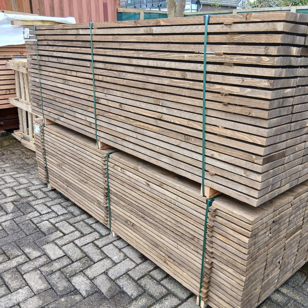 Vergrijsde steigerplanken, planken, vergrijsd steigerhout, Ophalen, Nieuw, 250 cm of meer, Planken