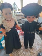 2 poppen in zeeuwse klederdracht walcheren, Verzamelen, Ophalen of Verzenden, Gebruikt, Pop