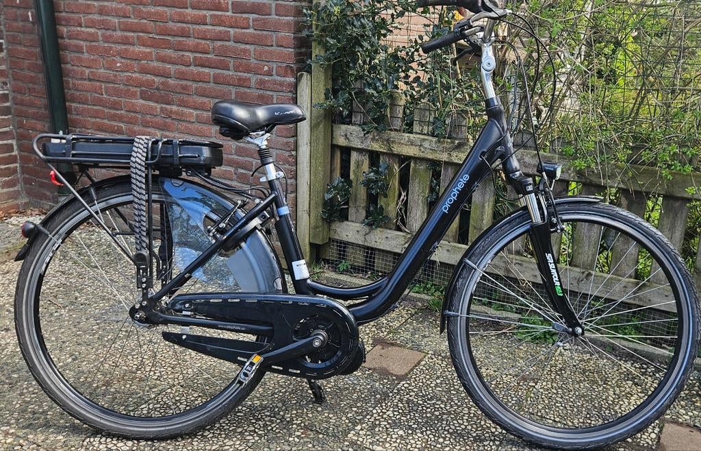 Prophete elektrische fiets - Middenmotor, Ophalen, Zo goed als nieuw, 50 km per accu of meer, Overige merken