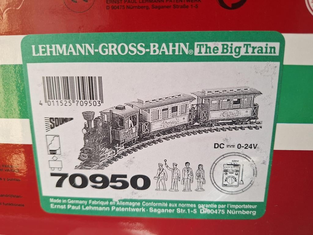 LGB 70950 Treinset - 950 Jaar Neurenberg Speciale Editie, Ophalen, Treinset, Gelijkstroom, Zo goed als nieuw