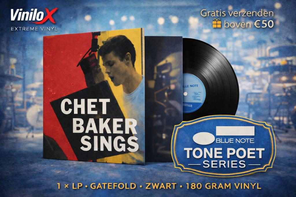 Chet Baker –Bleu Note Chet Baker Sings LP Tone Poet Mon 180g, Cd's en Dvd's, Vinyl | Jazz en Blues, 1960 tot 1980, Ophalen of Verzenden