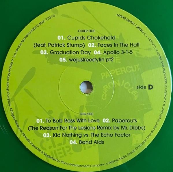 Gym Class Heroes The Papercut Chronicles | Emerald Green 2LP, Ophalen of Verzenden, 2000 tot heden, Nieuw in verpakking, 12 inch