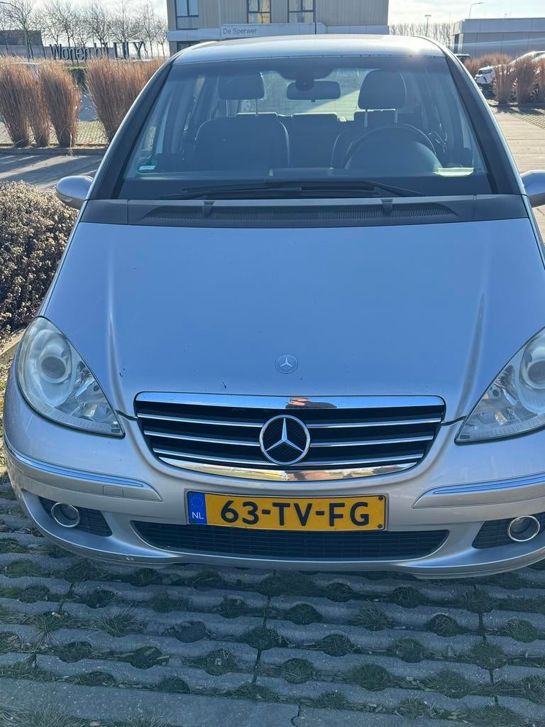 Mercedes-Benz A-Klasse 2.0 CDI A180 5DRS 2007 Grijs, Auto's, Voorwielaandrijving, Stof, Zwart, 400 kg