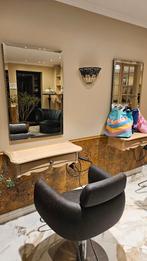 kaptafel met spiegel, twee stuks verkrijgbaar, Ophalen, Zo goed als nieuw, Overige typen