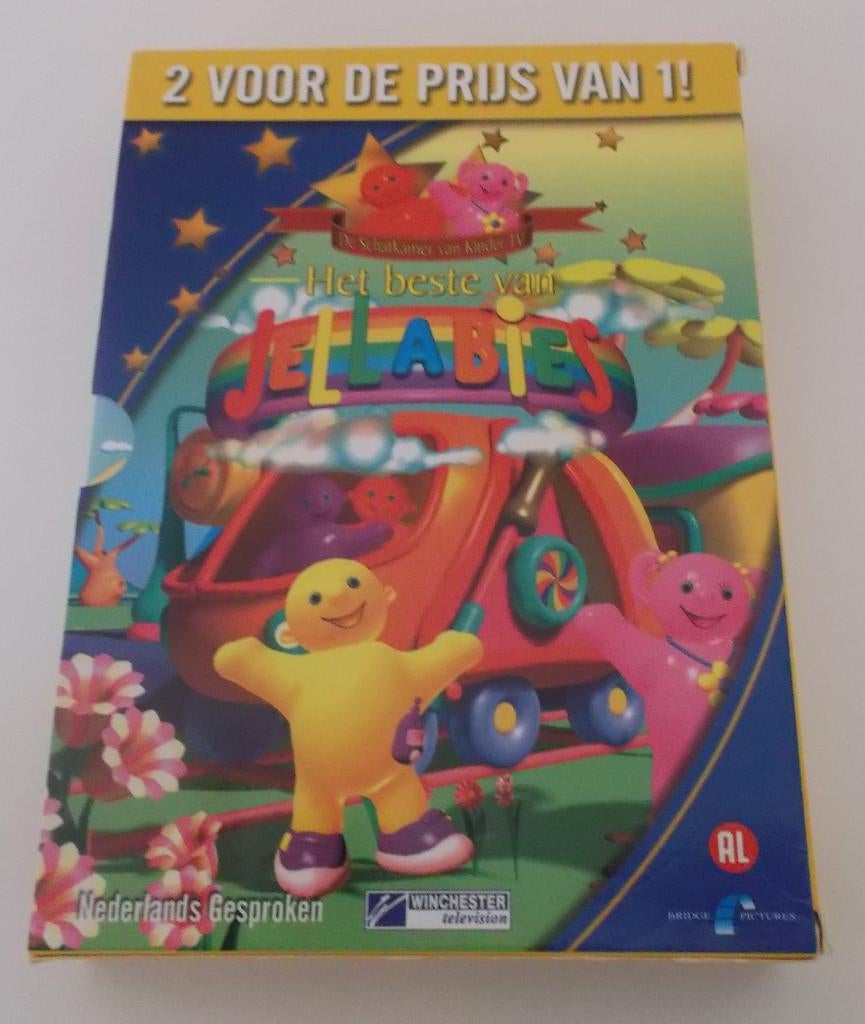 2 dvd's Het beste van Jellabies, Alle leeftijden, Ophalen of Verzenden, Zo goed als nieuw, Boxset