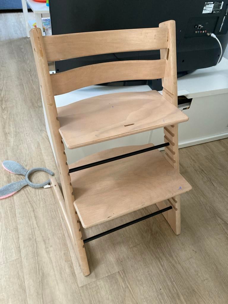 Stokke Trip trap oud model, Ophalen, Gebruikt, Meegroeistoel