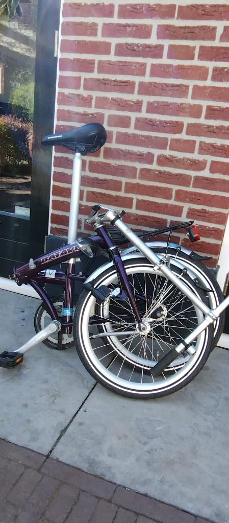 Prima Batavus vouwfiets te koop (20"wielen), Ophalen, Gebruikt, Velgrem, Batavus