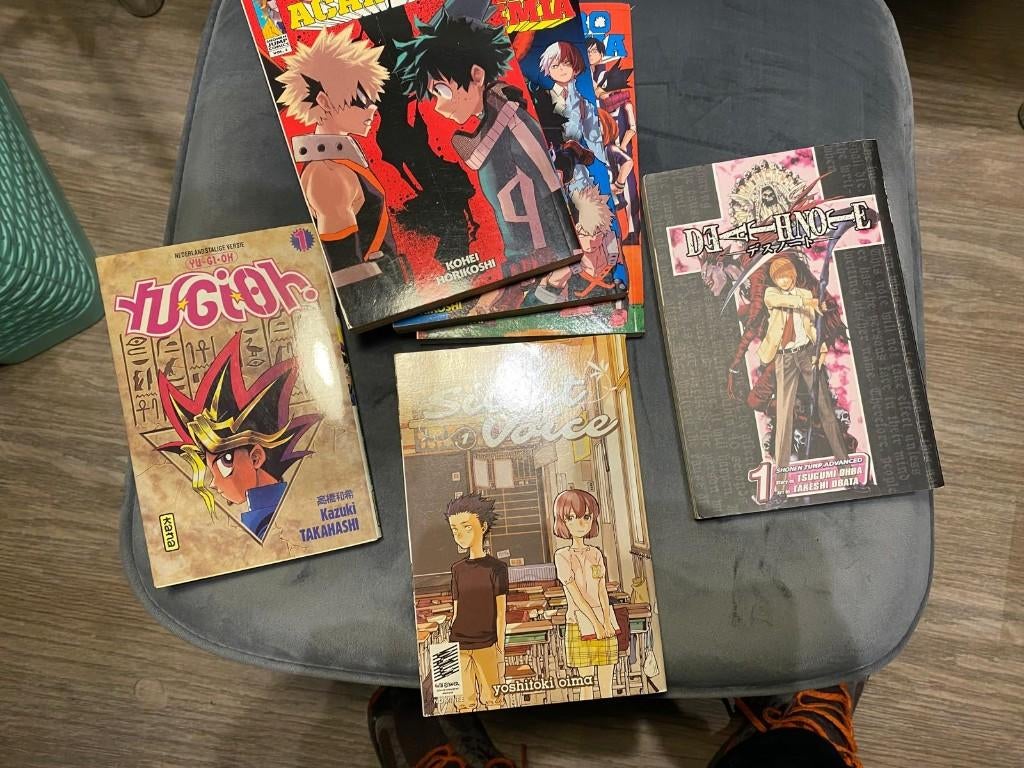 MANGA   -   6 volumes   -   4 series, Boeken, Meerdere stripboeken, Ophalen of Verzenden, Gelezen, Kohei Horikoshi