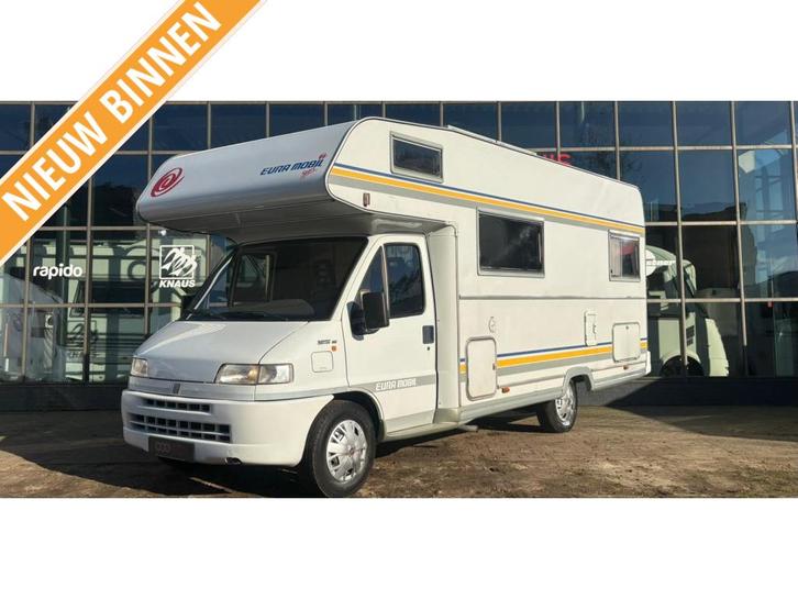 Eura Mobil 690 2.5TDI,Rondzit,Dinette, Caravans en Kamperen, Campers, Bedrijf, tot en met 6, Alkoof, Eura Mobil, Fiat, Diesel