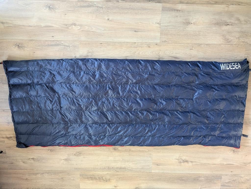 Warme ultralight slaapzak met 400g dons vulling, Dieren en Toebehoren, Ophalen of Verzenden, Zo goed als nieuw