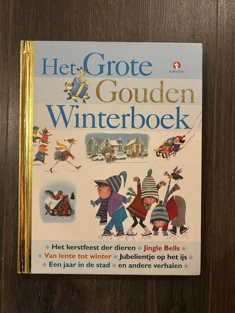 Het Grote Gouden Winterboek - Richard Scarry, Boeken, Ophalen of Verzenden, Gelezen, Fictie algemeen, Voorleesboek