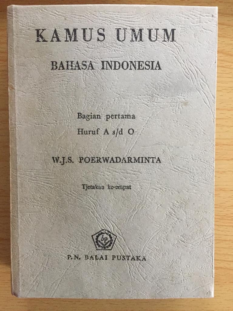Indonesisch woordenboek, Verzenden, Gelezen, W.J.S. Poerwadarminta