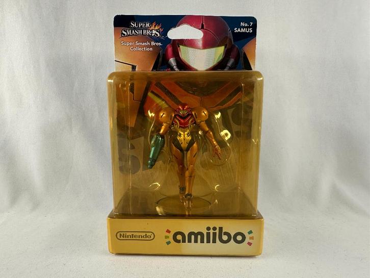 Samus Metroid no. 7 Amiibo Super Smash Bros Collection, Verzamelen, Poppetjes en Figuurtjes, Zo goed als nieuw, Ophalen of Verzenden