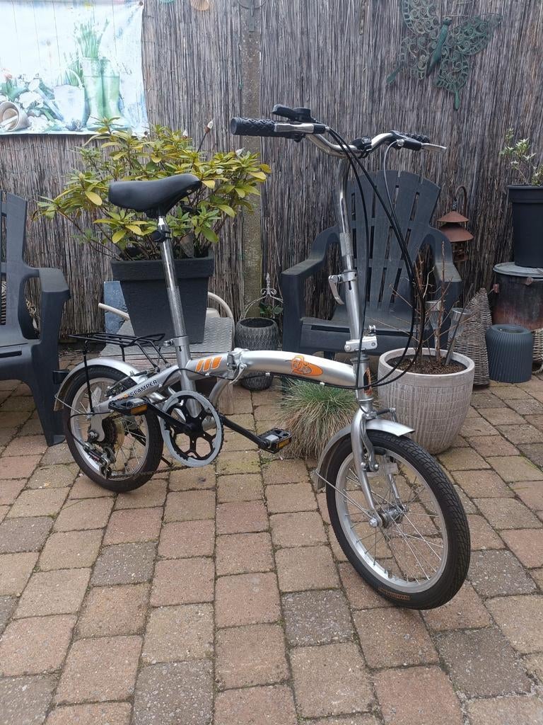Vouwfiets met 6 versnellingen I.Z.G.ST., Ophalen of Verzenden, Zo goed als nieuw, 16 tot 18 inch, Versnellingen