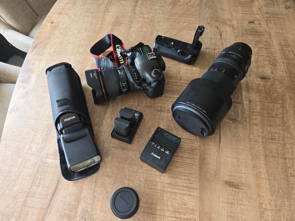 Canon 5DS Pro Set: Landschap, Wildlife & Sport, Ophalen, Zo goed als nieuw