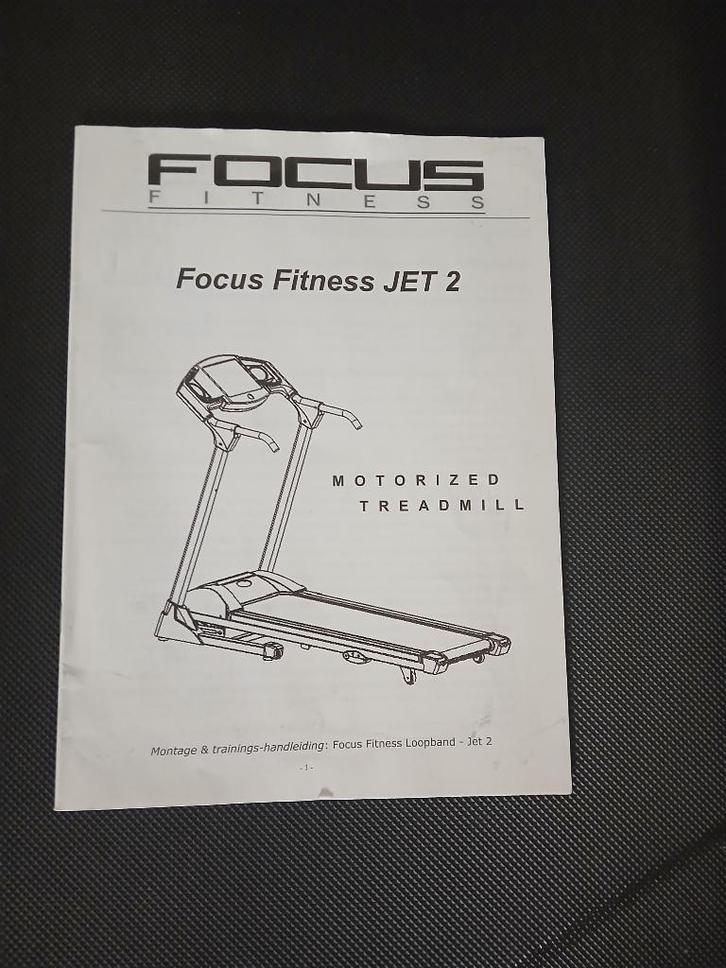 Focus fitness Jet 2 loopband, Sport en Fitness, Fitnessapparatuur, Gebruikt, Loopband, Benen, Overige materialen, Ophalen