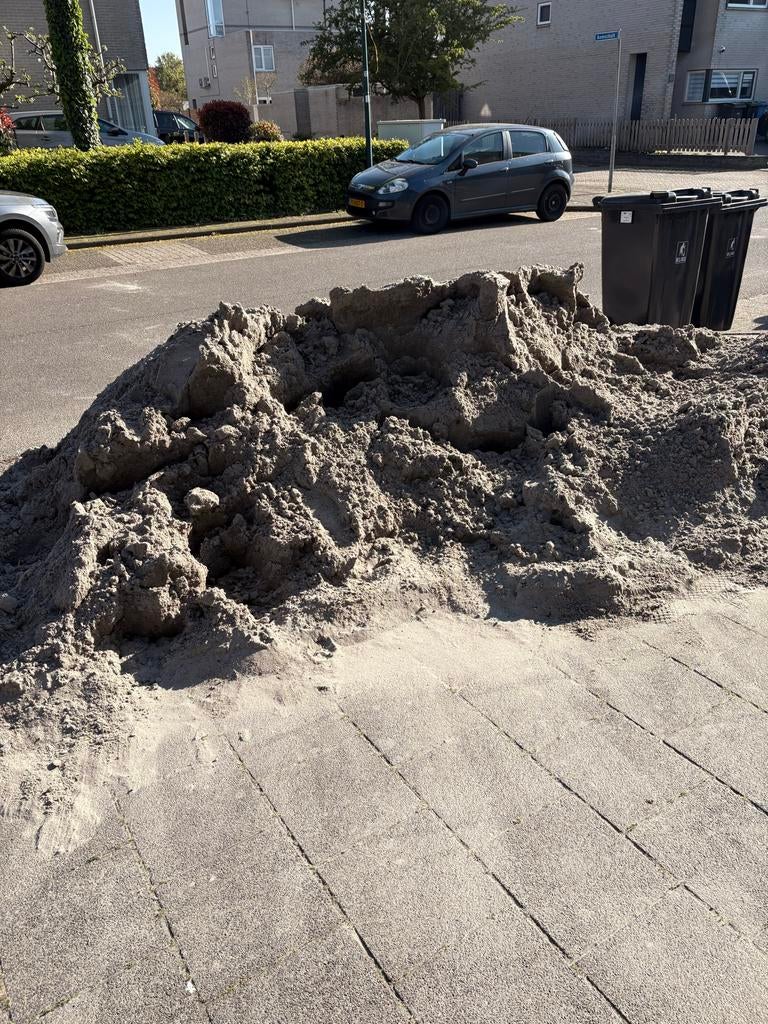 Gratis schoon zand af te halen, Tuin en Terras, Zand, Ophalen, Nieuw, Ophoogzand