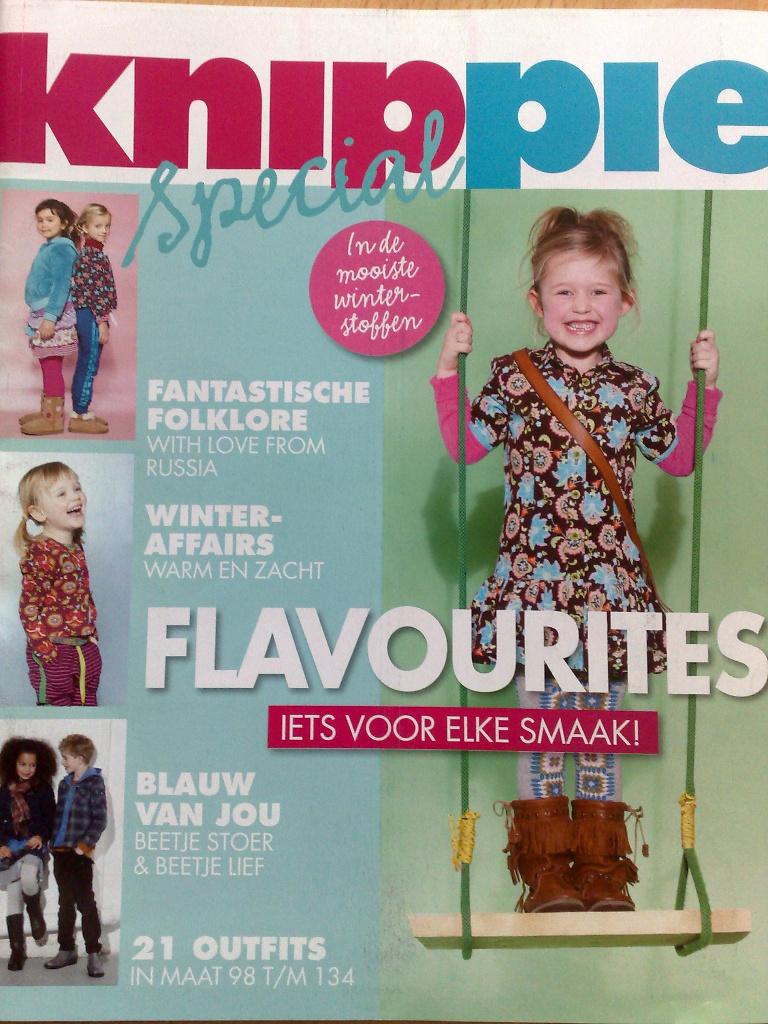 Knippie special bijlage najaar 2011 ,maat 98 t/m 134, Hobby en Vrije tijd, Kledingpatronen, Verzenden, Kind, Knippie