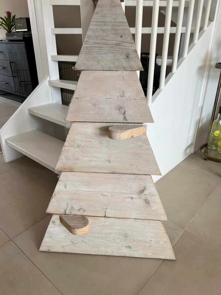 Steigerhouten kerstboom, Diversen, Ophalen, Zo goed als nieuw