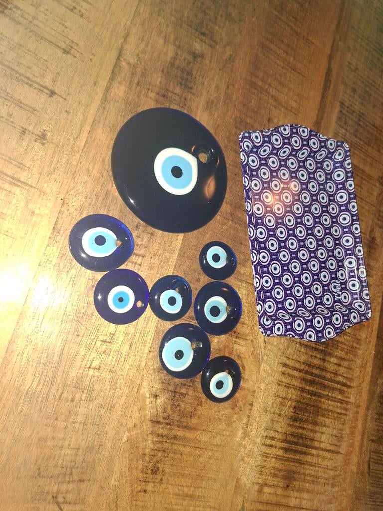 Turks oog nazar dienblad en losse ogen, Ophalen of Verzenden