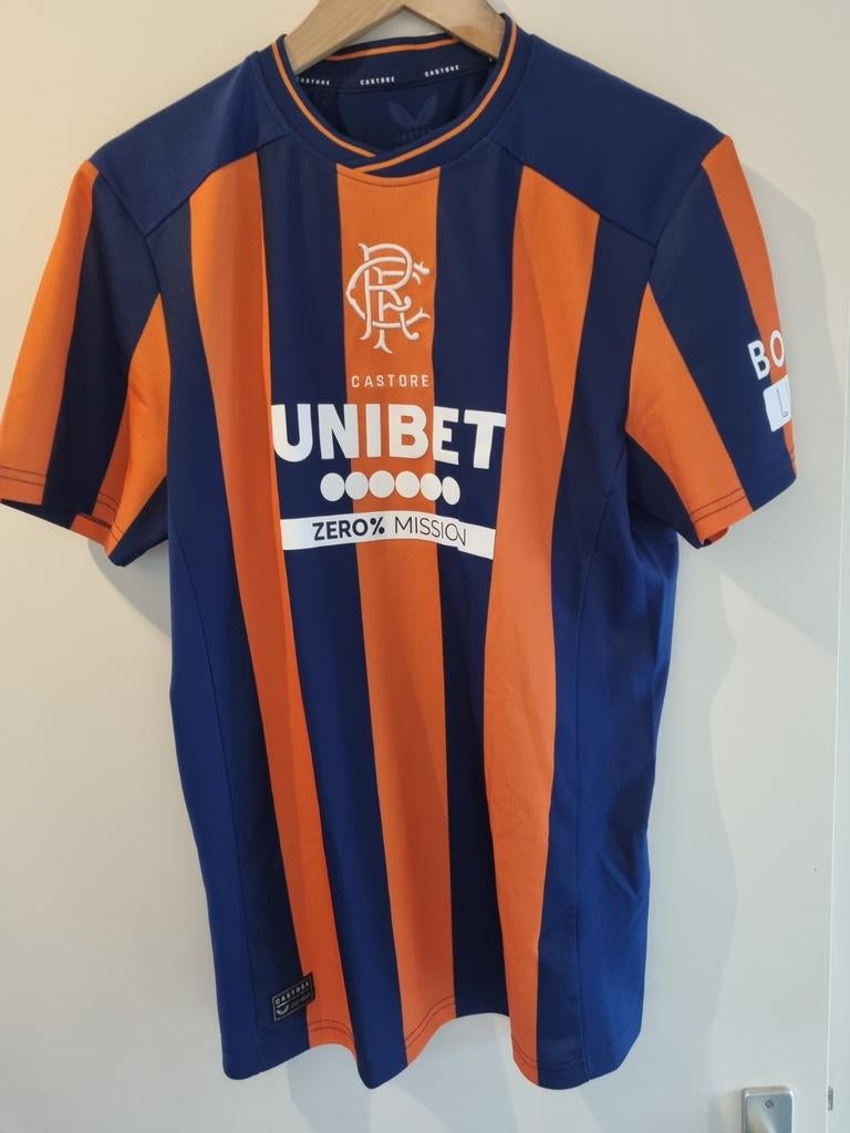 Rangers FC shirt maat M, Maat 48/50 (M), Oranje, Ophalen of Verzenden, Zo goed als nieuw