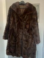 Nerts bontjas, Ophalen of Verzenden, Zo goed als nieuw, Maat 42/44 (L), Bruin