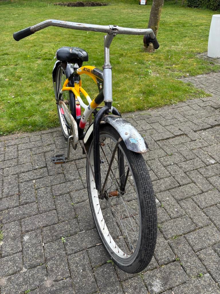 Stoere jongensfiets met 26 inch wielen, Overige merken, Terugtraprem, Gebruikt, Ophalen of Verzenden