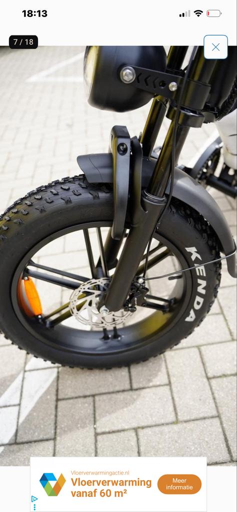 Mooi model fatbike V20- Pro - geschikt voor iedereen 2026!, Fietsen en Brommers, Elektrische fietsen, Overige merken, Nieuw, Ophalen of Verzenden