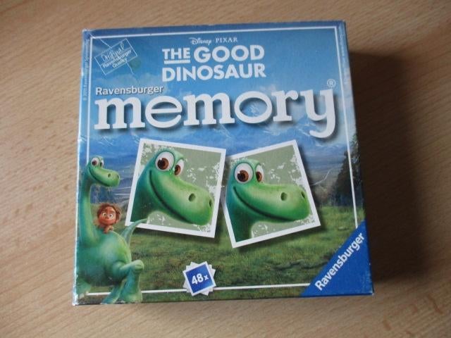 Disney The Good Dinosaur spel  memory  Ravensburger, Verzamelen, Ophalen of Verzenden, Overige figuren, Gebruikt, Beeldje of Figuurtje