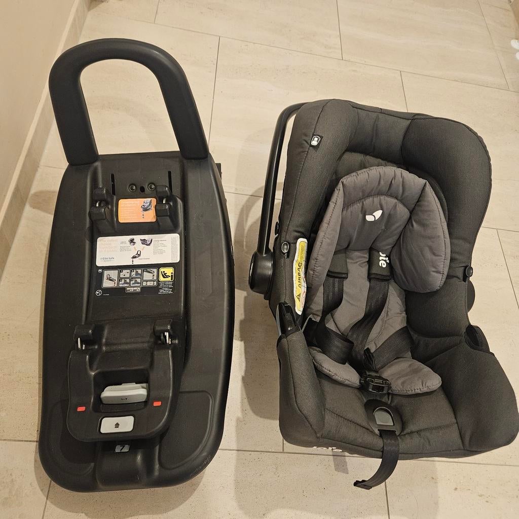 Joie autostoel met Isofix base, Kinderen en Baby's, Autostoeltjes, Zijbescherming, Zo goed als nieuw, Isofix, 0 t/m 13 kg