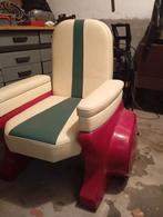Unieke handgemaakte Vespa PK50 stoel - Leer bekleed, Ophalen, Gebruikt, Overige kleuren, Eén