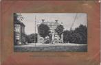 Wildervank - Gemeentehuis en monument - 1906, Ophalen of Verzenden, Voor 1920, Gelopen, Groningen