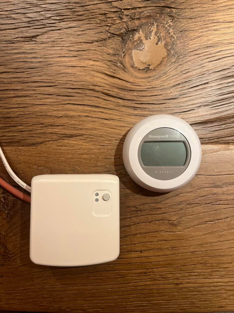 Honeywell Draadloze RF Thermostaat, Ophalen of Verzenden, Slimme thermostaat, Gebruikt