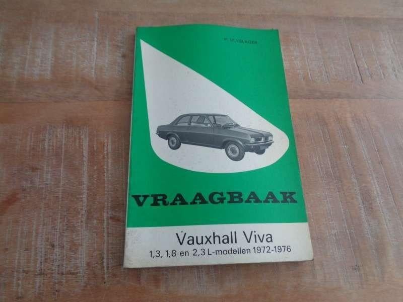 Vauxhall Viva 1972-1976 Vraagbaak Werkplaatshandboek NL, Verzenden, Gelezen, Overige merken