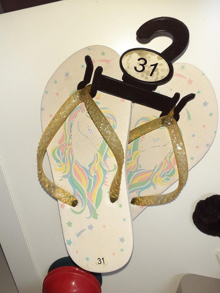 Zwem / Teenslippers Unicorn Mt 31 Nieuw, Zwemschoenen, Meisje, One size, Nieuw