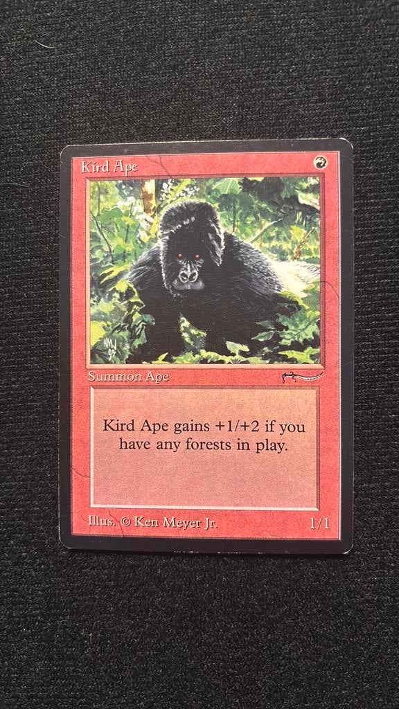 Kird ape -  arabian nights, Hobby en Vrije tijd, Verzamelkaartspellen | Magic the Gathering, Ophalen of Verzenden, Zo goed als nieuw