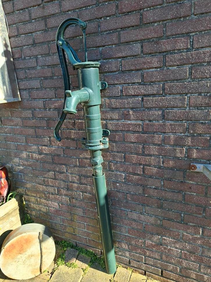 Vintage waterpomp - Decoratieve handpomp voor tuin, Tuin en Terras, Waterpompen, Gebruikt, Handmatig, Overige typen, Ophalen