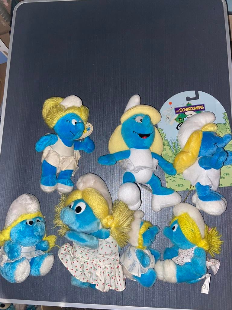 Smurfen knuffel van de smurfen, Ophalen of Verzenden, Zo goed als nieuw, Verschillende Smurfen