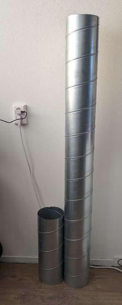 Spiro buis 160mm (150cm en 44cm lang), Ophalen, Zo goed als nieuw, Afzuiger