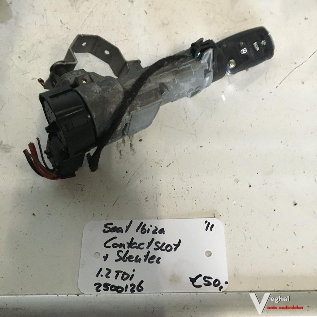Seat Ibiza 2011 1.2 tdi  5drs 2500126  Contactslot met sleut