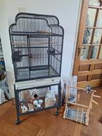 Grote vogelkooi Villa Gaia, Dieren en Toebehoren, Ophalen, Zo goed als nieuw, Metaal, Vogelkooi