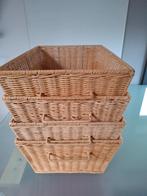 Vier nieuwe rieten manden, Ophalen of Verzenden