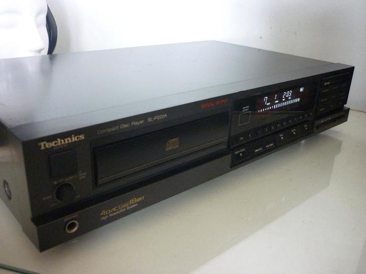Technics SL-P222A vintage top CD speler vintage Japan 1989, Audio, Tv en Foto, Cd-spelers, Gebruikt, Technics, Ophalen of Verzenden