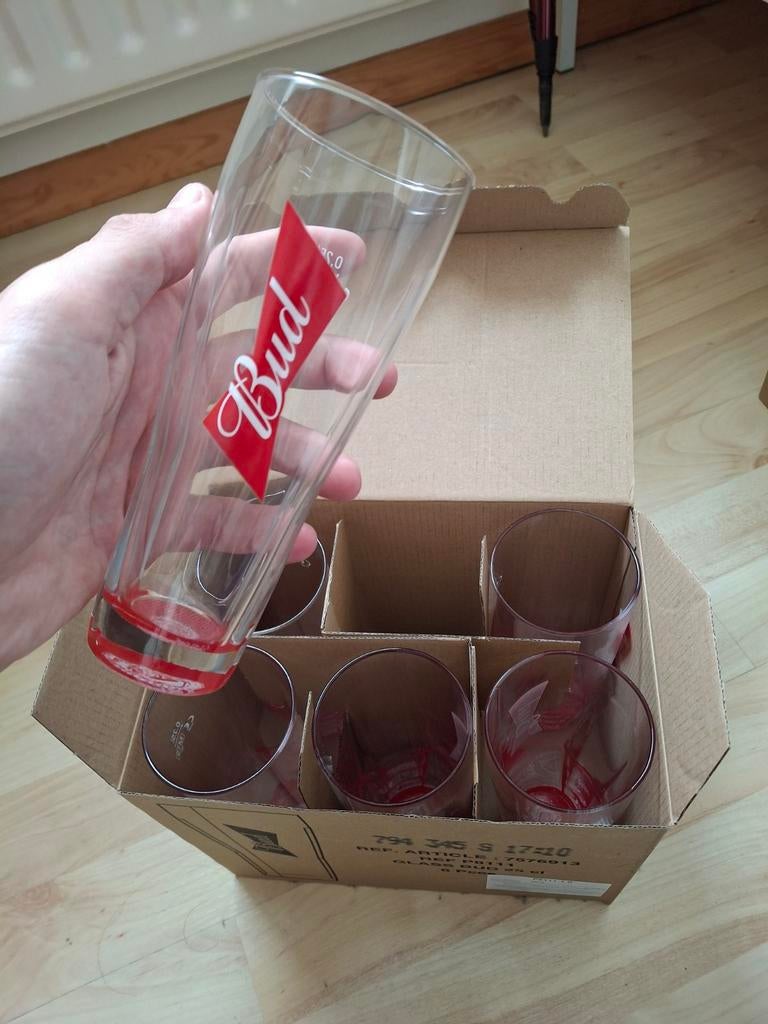 Bud glazen, Ophalen, Nieuw, Glas of Glazen, Overige merken